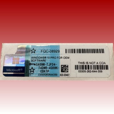 2025 new COA pink color OEM Windows 11 Pro COA Sticker for Smooth Operations