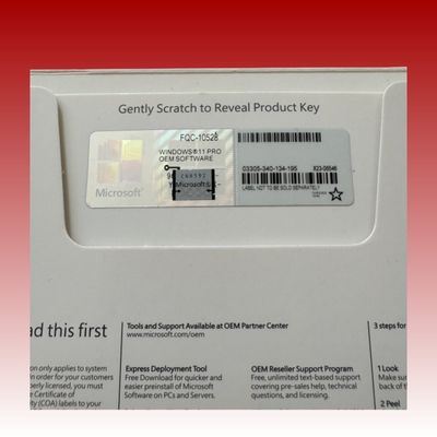 Easy Operation OEM Windows 11 Pro COA Online Activation With Internet Access