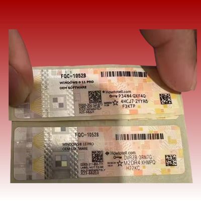 OEM Windows 11 Pro Sticker High Security For License Digital Download