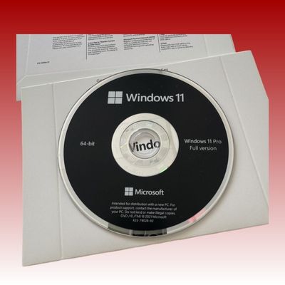 Custom Microsoft Windows 11 Pro OEM DVD Lifetime 64 Bit Ms Windows 11 Pro OEM