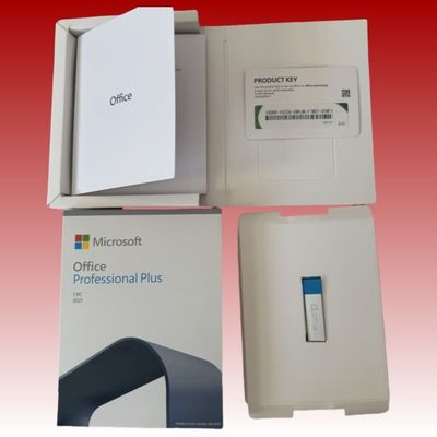 Easy Installation Professional Ms Office Pro 2021 Boxed DVD Work Seamlessly