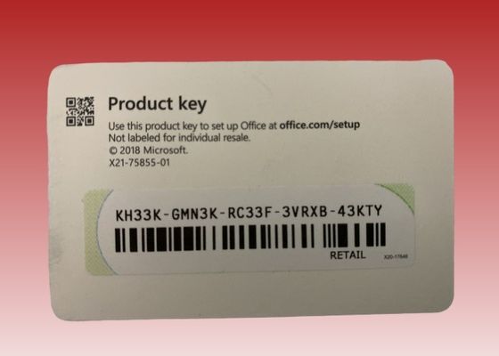 Colorful Authentication Windows COA Label Software Windows COA Label