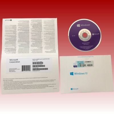 Windows 11 Pro 64 Bit OEM DVD Unterstützung 1 Benutzer / 1 PC mit orangefarbenen Aufklebern