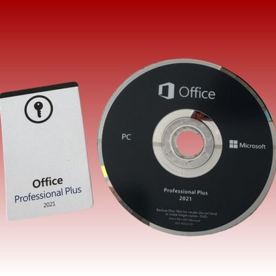 5user Office 2021 Professional Plus Lizenz Schlüssel DVD-Pack mit 100% Online