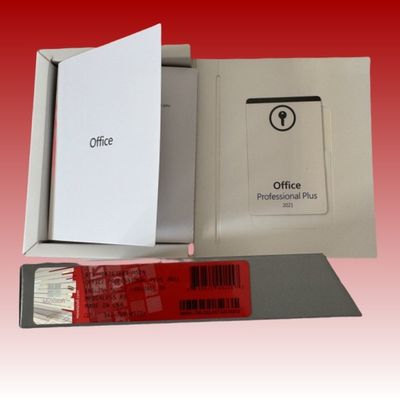 Microsoft Office Professional Plus 2021 DVD With Product Key Card And Installation Guide
