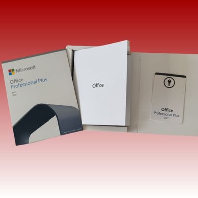 Letzte Version Office 2021 Professional Plus DVD Einfache Überprüfung und Einrichtung