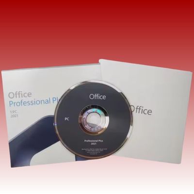 Englisch Office Microsoft Professional Plus 2021 DVD-Box mit hoher Sicherheit