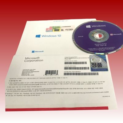 Digitale Windows 10 Pro OEM Key Dvd Pack Sprache Korea Spanische Sprache für Unternehmen